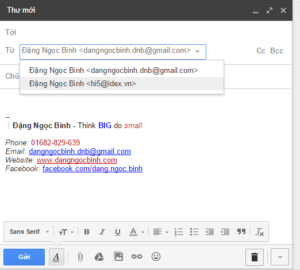 goi tu gmail