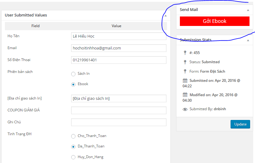 thiet ke website ban ebook